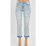 Risen jeans light sequin jeans