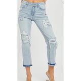 Risen jeans light sequin jeans