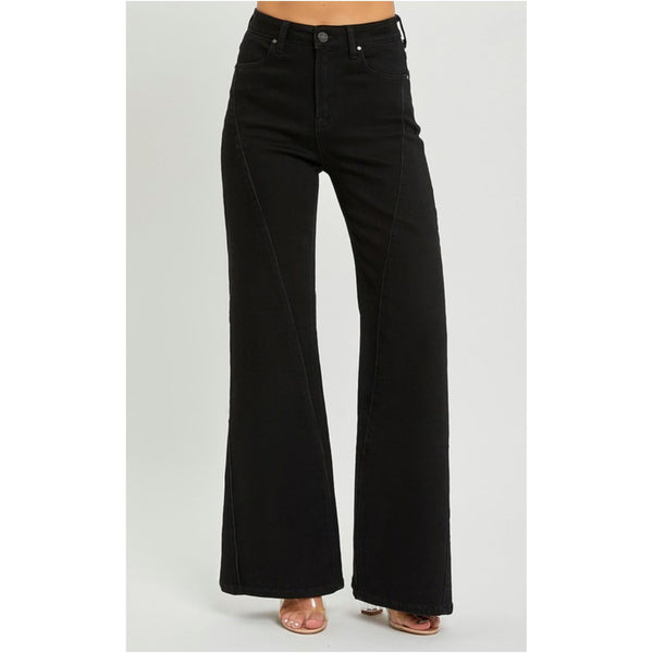 Risen Black Wide leg Jean