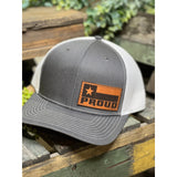 Texas Proud Leather Patch Cap