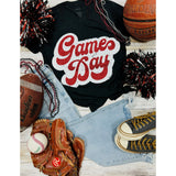 Sync Logic - Big Game Day Retro Glitter Tee