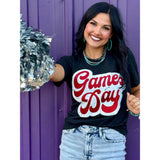 Sync Logic - Big Game Day Retro Glitter Tee