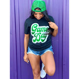 Sync Logic - Big Game Day Retro Glitter Tee