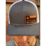 Texas Proud Leather Patch Cap