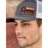 Texas Proud Leather Patch Cap