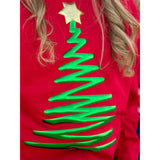 Puff Christmas Tree on Tee or Sweatshirt