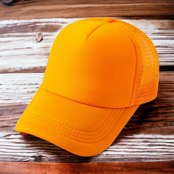 Neon orange  cap